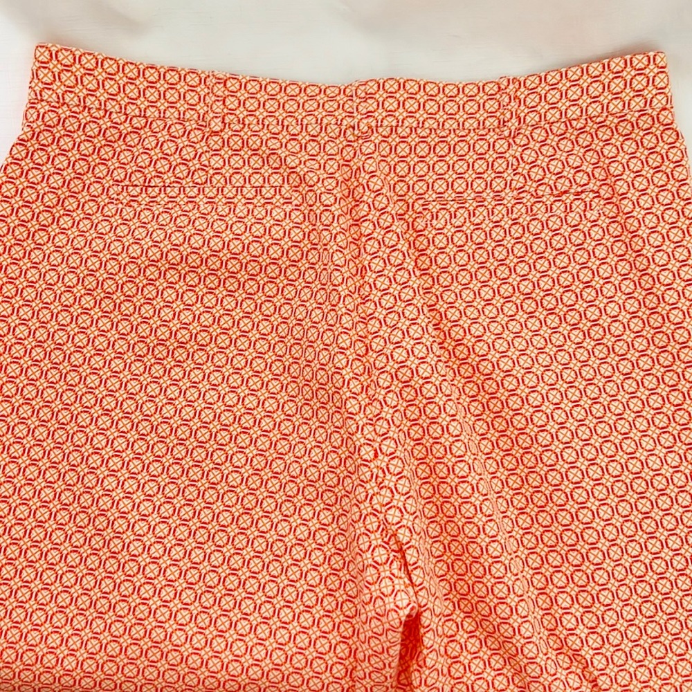 Pants~Orange Patterned / Like New / Kim Rogers - Picture 8 of 13